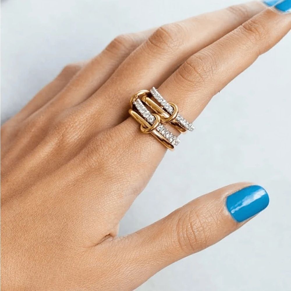Chain Link Ring Q292